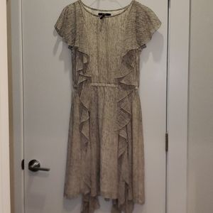 BCBG Paris ruffle dress Small